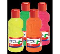 Gouache Effet Fluo Giotto ( Flacon De 250 Ml ) Le Geant De La Fete