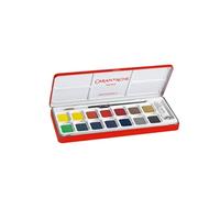 Caran d'Ache : Studio Gouache : Set of 14 Pans & 10ml White