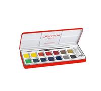 Caran d'Ache - Gouache - Set de 14 pans - Résistance à la lumière