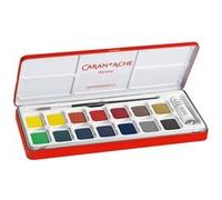 Caran d'Ache - Gouache - Set de 14 pans - Résistance à la lumière
