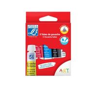 Gouache en tube - Etui de 5 tubes