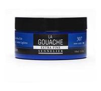 Gouache - Extra-fine - Bleu de cobalt véritable - 307 - Sennelier - Pot de 100ml - Beaux-arts