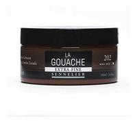 Gouache - Extra-fine - Terre d'ombre brûlée - 202 - Sennelier - Pot de 100ml - Beaux-arts