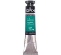 Gouache - Extra-fine - Vert émeraude - 837 - Tube de 21ml - Sennelier