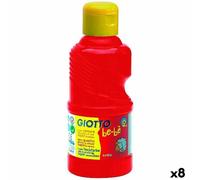 Gouache Giotto Rouge 250 ml [8 Unités]