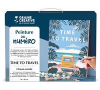 Graine créative Peinture au numéro Time To Travel 30 x 40 cm