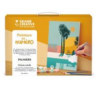 Graine créative Peinture au numéro Palmiers 20 x 30 cm