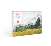Gouache La Petite Epicerie Coffret peinture au numéro Petit Pinceau Cyprès aux blés d’or Vincent Van Gogh