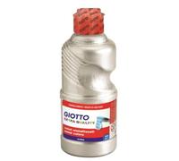 Gouache liquide giotto tous supports sechage rapide coloris argent metallise flacon 250ml