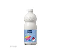 Lefranc & Bourgeois Gouache liquide Redimix pour enfants Bouteille 1 L Blanc