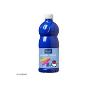 Lefranc Bourgeois - Gouache liquide Redimix pour enfants - Bouteille 1L - Bleu primaire