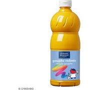 Lefranc Bourgeois - Gouache liquide Redimix pour enfants - Bouteille 1L - Jaune d'or