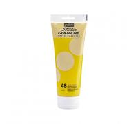 Pébéo - Peinture Gouache 220ml - Tube de Peinture Gouache Qualité Fine - Idéal Travaux Étude - 1 Tube de 220 ml Jaune Primaire