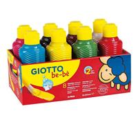 Gouache - Peinture Enfant - Dès 2 Ans - 8 Flacons De 250ml - Giotto - Super Paint