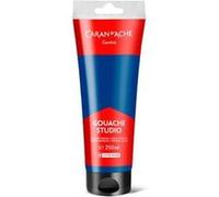 Gouache Studio - Cyan - Ultra couvrante - Mate - Tube 250 ml - Caran d'Ache