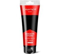 Gouache Studio - Noir - Ultra couvrante - Mate - Tube 250 ml - Caran d'Ache