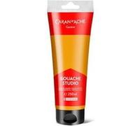 Gouache Studio - Ocre - Ultra couvrante - Mate - Tube 250 ml - Caran d'Ache