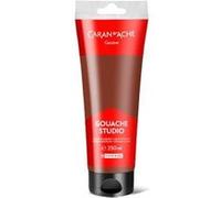 Gouache Studio - Sienne brûlée - Ultra couvrante - Mate - Tube 250 ml - Caran d'Ache