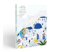 GouacheLa Petite épicerie Peinture au numéro Petit Pinceau Santorini par Maja Tomljanovic