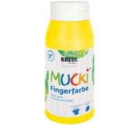 KREUL Mucki 23201 Peinture à doigts, 750 ml - Version Allemande, Orange