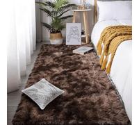 GOUBAN Tapis Chambre 200 x 270 cm Poil Long Doux Moquette Chambretapis Extra Large pour La Décoration de La Maison, Marron