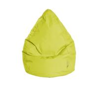 Gouchee Home Sitting Point Only by Magma BeanBag Brava Pouf Taille XL, env. 70 x 110 cm, Grand Fauteuil, Housse Lavable à 30 °C, fabriqué en Allemagne, Vert