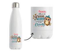 Goude isotherme Annie Chouette Grain | Idée cadeau pour Femme