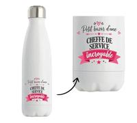 Goude isotherme Bazar Cheffe de service incroyable | Idée cadeau pour Femme