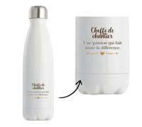 Goude isotherme Cheffe de chantier métier passion | Idée cadeau pour Femme