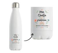 Goude isotherme Cheffe préférée | Idée cadeau pour Femme