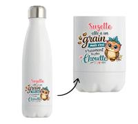 Goude isotherme Suzette Chouette Grain | Idée cadeau pour Femme