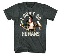 GOUDIDAO Ace Ventura Pet Detective I Don't Do Humans Men's T Shirt Jim Carrey Parrots Grey 3XL