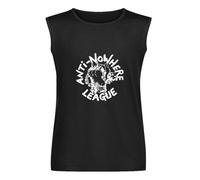 GOUDIDAO Imay Mens Anti Nowhere League Unisex Sleeveless T-Shirt Merch The Perfect Crime Clair Black XXL