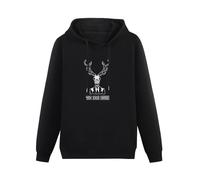 GOUDIDAO Men Long Sleeve Printed Hoodies The Dead South Illusion & Doubt Hoody Sweatershirt Black M