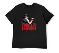 GOUDIDAO Men's Ace Ventura Pet Detective Finkle is Einhorn Plunger T-Shirts Black XXL