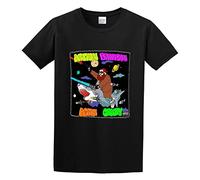 GOUDIDAO Men's Action Bronson Actin Crazy Cotton T Shirt Black 3XL