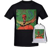 GOUDIDAO Men's Alien Sex Fiend Curse Men Printed O Neck T-Shirts Black M