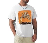 GOUDIDAO Men's Arcade Fire Funeral T-Shirts White XXL