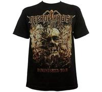 GOUDIDAO Men's Authentic Necrophagist Band Diminished to B Song Lyrics T Shirt T-Shirts Black L