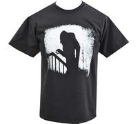 GOUDIDAO Men's Black T-Shirt Nosferatu Horror Cult B-Movie Vampire Shadow Black XXL