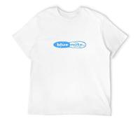 GOUDIDAO Men's Blue Note Records - Screenprinted Jazz Label Tribute T-Shirts White L