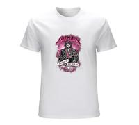 GOUDIDAO Men's Bretallica Bret The Hitman Hart T-Shirts White 3XL