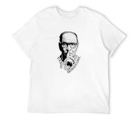 GOUDIDAO Men's Ennio Morricone T-Shirts White M