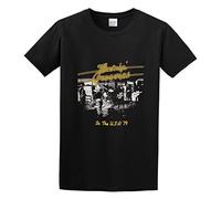 GOUDIDAO Men's Flamin Groovies in The U S A 79 CD Cotton T Shirt Black M