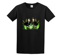 GOUDIDAO Men's Jay and Silent Bob Cotton T Shirt Black S