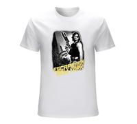 GOUDIDAO Men's John Carpenter's Escape from New York Movie T-Shirts White L