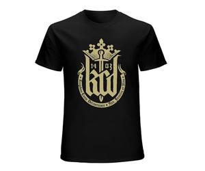 GOUDIDAO Men's Kingdom Come Deliverance Round Neck T-Shirt Black L