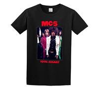 GOUDIDAO Men's Mc5 Total Assault Cotton T Shirt Black L
