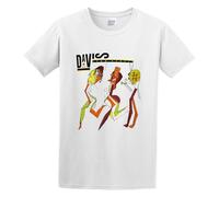 GOUDIDAO Men's Men Miles Davis Star People Collars Cotton T Shirt White 3XL