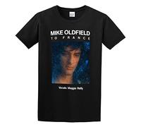 GOUDIDAO Men's Mike Oldfield to France Cotton T Shirt Black 3XL